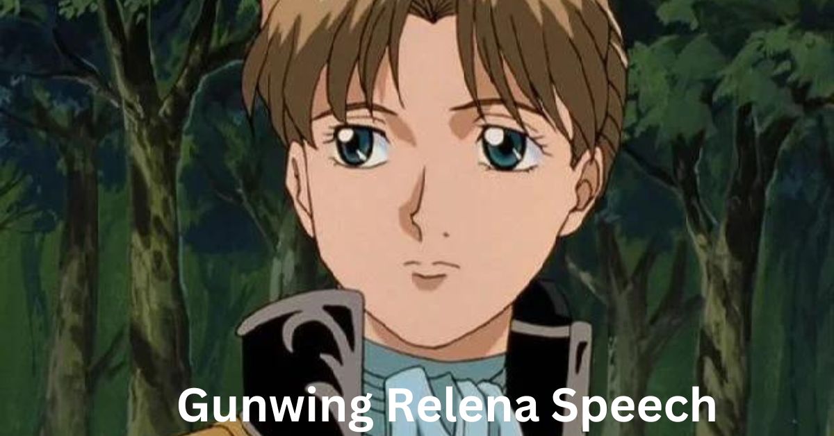 gunwing relena speech